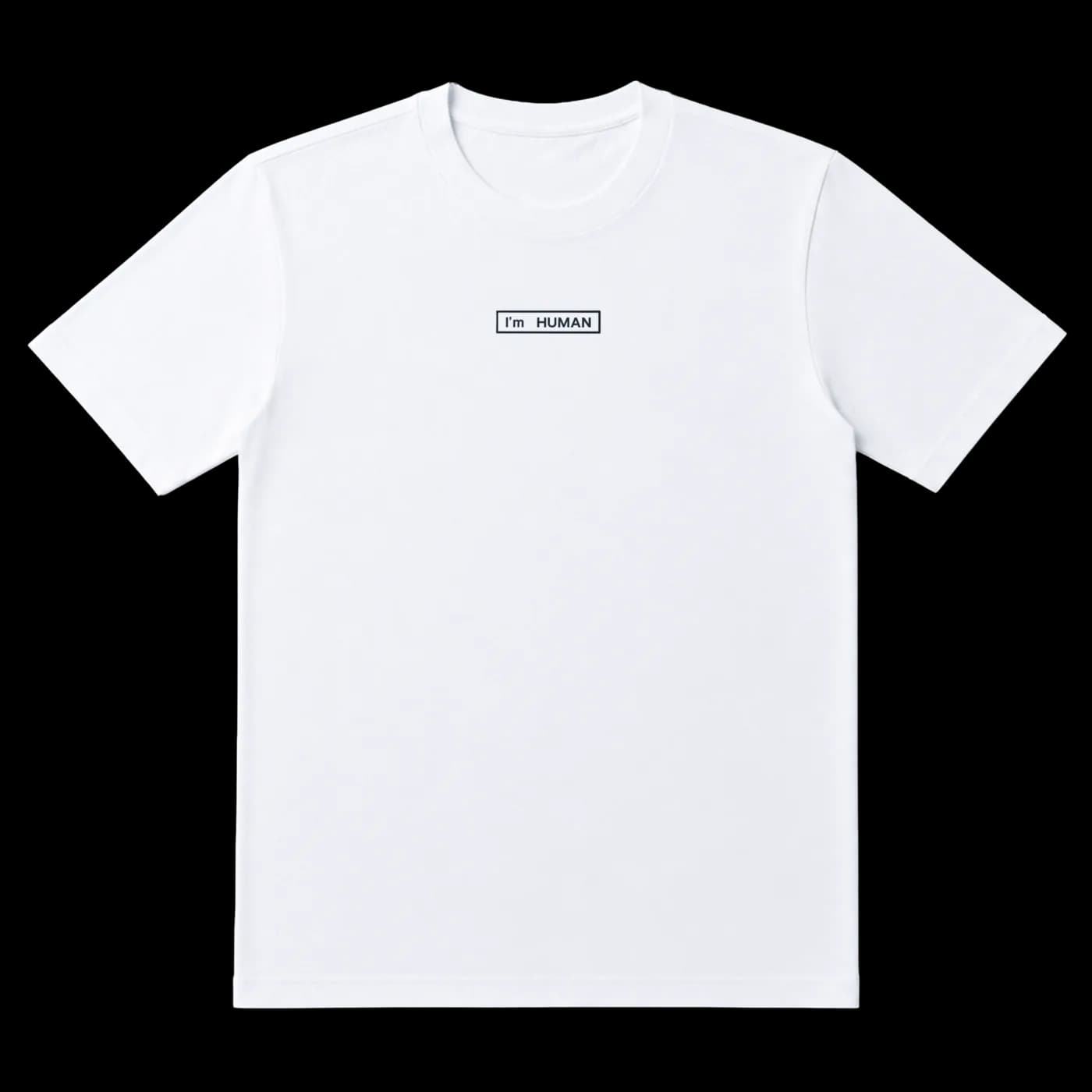 I'm HUMAN T-SHIRT / WHITE